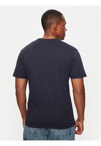 Brave Soul T-Shirt MTS-149ARKHAMV Granatowy Straight Fit. Kolor: niebieski. Materiał: bawełna #3
