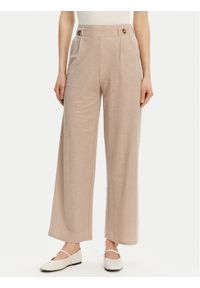 JDY Spodnie materiałowe Birdie Geggo 15320882 Beżowy Regular Fit. Kolor: beżowy. Materiał: syntetyk