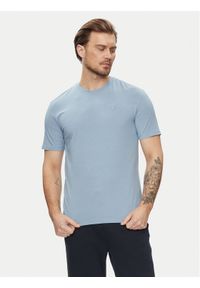 Guess T-Shirt Hedley Z2YI12 JR06K Niebieski Regular Fit. Kolor: niebieski. Materiał: bawełna