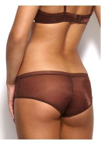 Gossard Bokserki Glossies 6274 Brązowy. Kolor: brązowy. Materiał: syntetyk