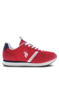 U.S. Polo Assn. Sneakersy Nobil NOBIL009 Czerwony. Kolor: czerwony #3