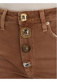 ViCOLO Jeansy DF5056 Brązowy Regular Fit. Kolor: brązowy #4