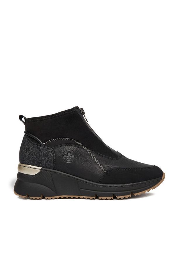 Rieker Botki CEO-N6361-00 Czarny. Kolor: czarny. Materiał: syntetyk, materiał