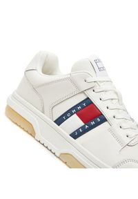 Tommy Jeans Sneakersy The Brooklyn Leather EM0EM01429 Biały. Kolor: biały