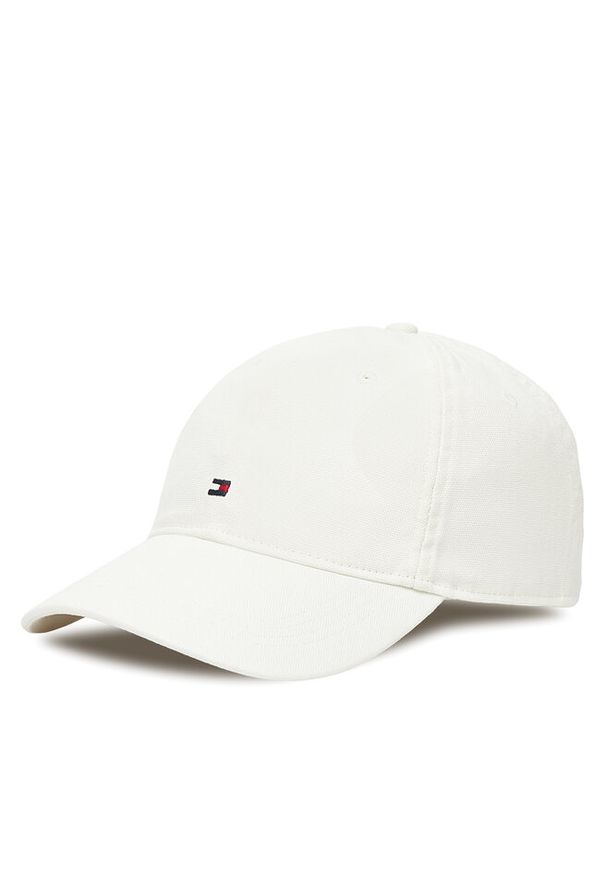 TOMMY HILFIGER - Czapka z daszkiem Tommy Hilfiger. Kolor: biały