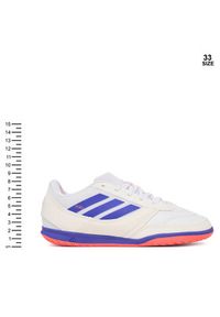 Adidas - adidas Buty do piłki nożnej Top Sala Competition II JP6985 Biały. Kolor: biały. Materiał: materiał #8