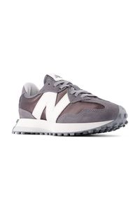 Buty damskie New Balance WS327GLB – szare. Okazja: na co dzień. Kolor: szary. Materiał: syntetyk, dresówka, materiał, zamsz, guma. Szerokość cholewki: normalna. Sezon: wiosna #3