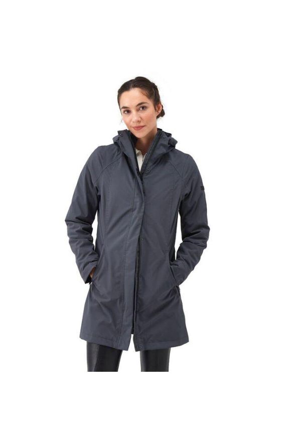 Kurtka trekkingowa damska Regatta Denbury IV 3w1 z membraną 10K. Kolor: szary. Materiał: poliester. Sport: turystyka piesza