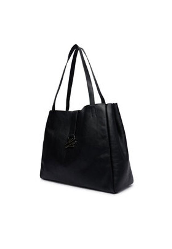Karl Lagerfeld - KARL LAGERFELD Torebka B2W30258 Czarny. Kolor: czarny. Materiał: skórzane