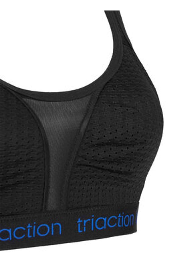 Triumph Biustonosz sportowy Triaction Energy Lite 10224865 Czarny. Kolor: czarny. Materiał: syntetyk