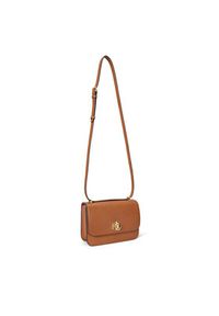 Lauren Ralph Lauren - LAUREN RALPH LAUREN Torebka 431974272001 Brązowy. Kolor: brązowy. Materiał: skórzane #6