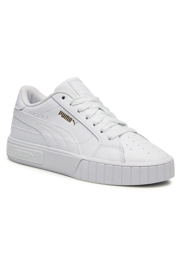 Sneakersy Puma Cali Star Wn's 380176 01 Puma White/Puma White. Kolor: biały. Materiał: skóra