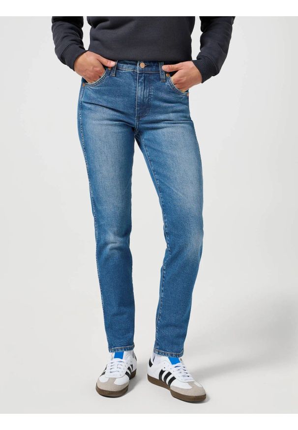 Wrangler - DAMSKIE SPODNIE WRANGLER PIPER INDIGO DUSK 112356405