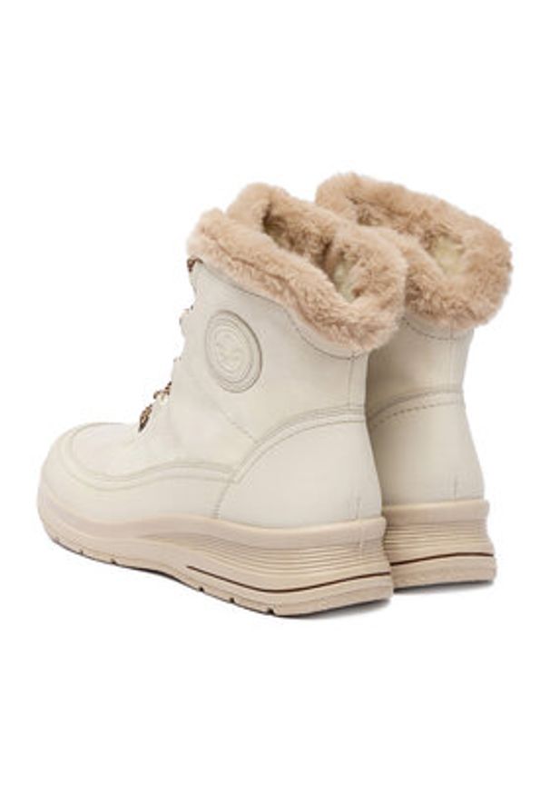 Rieker Trzewiki CEO-L7706-80 Beżowy. Kolor: beżowy. Materiał: syntetyk, materiał