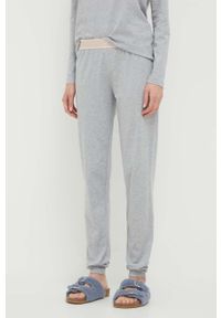 Emporio Armani Underwear komplet lounge bawełniany kolor szary. Kolor: szary. Materiał: bawełna. Wzór: melanż #4