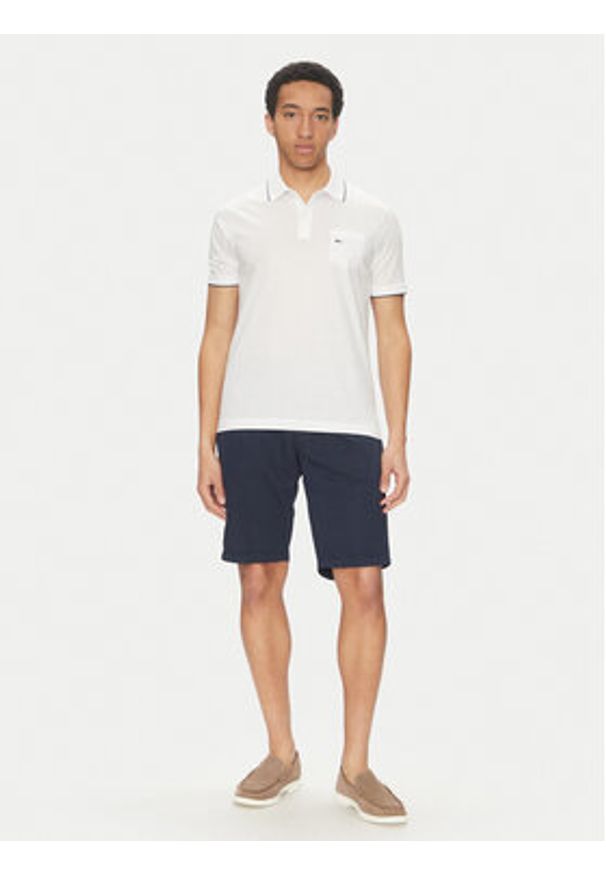 PAUL & SHARK - Paul&Shark Polo 25411209 Biały Regular Fit. Typ kołnierza: polo. Kolor: biały. Materiał: bawełna