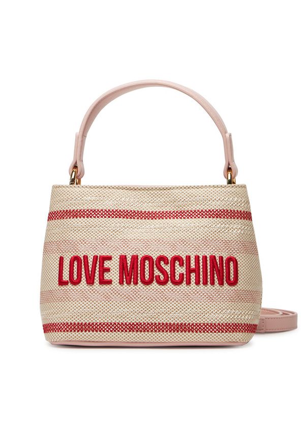 Love Moschino - Torebka LOVE MOSCHINO. Kolor: różowy