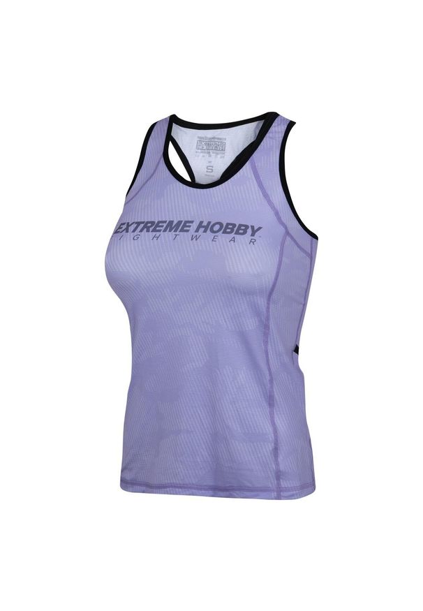 Koszulka sportowa damska bez rękawów Tank top EXTREME HOBBY HAVOC. Kolor: wielokolorowy, różowy, fioletowy. Materiał: poliester, elastan. Długość rękawa: bez rękawów. Sport: fitness