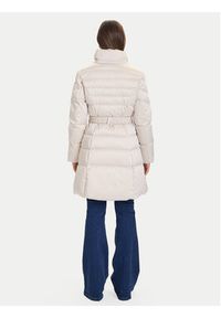 Guess Płaszcz zimowy W5BL30 W2802 Écru Regular Fit. Materiał: syntetyk. Sezon: zima #8