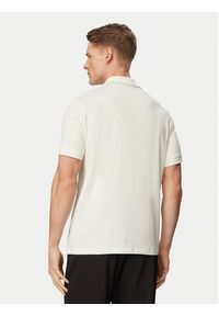 Karl Lagerfeld - KARL LAGERFELD Polo 745021 562221 Kremowy Regular Fit. Typ kołnierza: polo. Kolor: kremowy. Materiał: bawełna #2