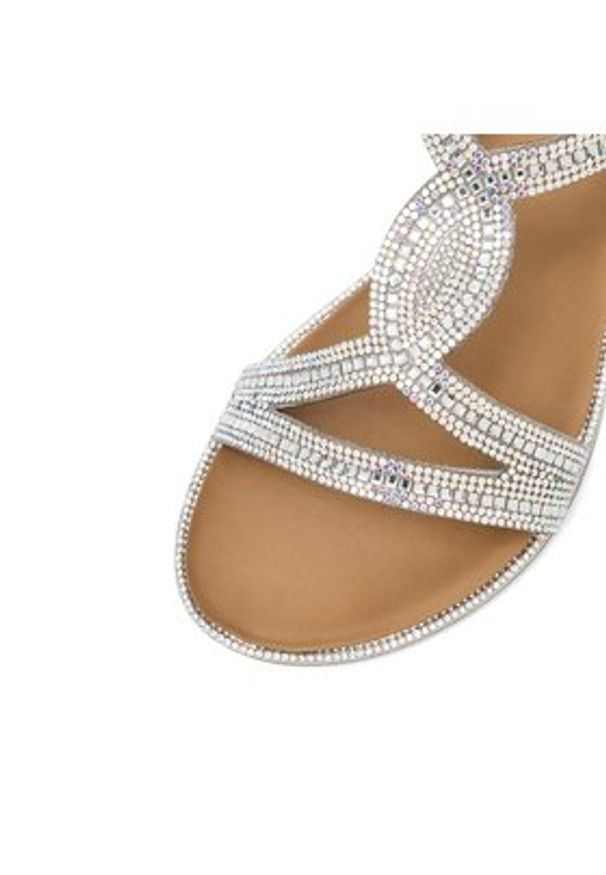 Jenny Fairy Sandały WS120701-02EOB Srebrny. Kolor: srebrny. Materiał: syntetyk, skóra