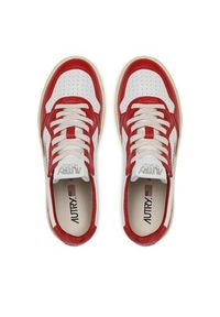 AUTRY Sneakersy AULM WB02 Czerwony. Kolor: czerwony. Materiał: skóra #3