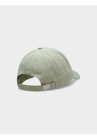 outhorn - Czapka z daszkiem strapback Outhorn - zielona. Kolor: zielony. Wzór: haft. Styl: sportowy, klasyczny