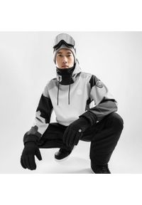 SIROKO - Kurtka snowboardowa męska W1 Tibet. Kolor: szary, czarny, wielokolorowy. Materiał: materiał, softshell. Sport: snowboard