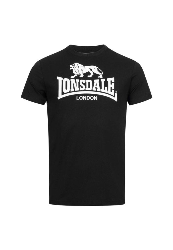 Koszulka Lonsdale St. Erney. Kolor: czarny. Materiał: bawełna