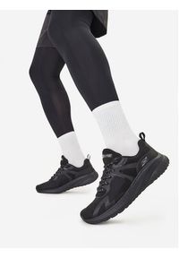 skechers - Skechers Sneakersy Bobs Squad Chaos-Elevated Drift 118034/BBK Czarny. Kolor: czarny. Materiał: materiał #5