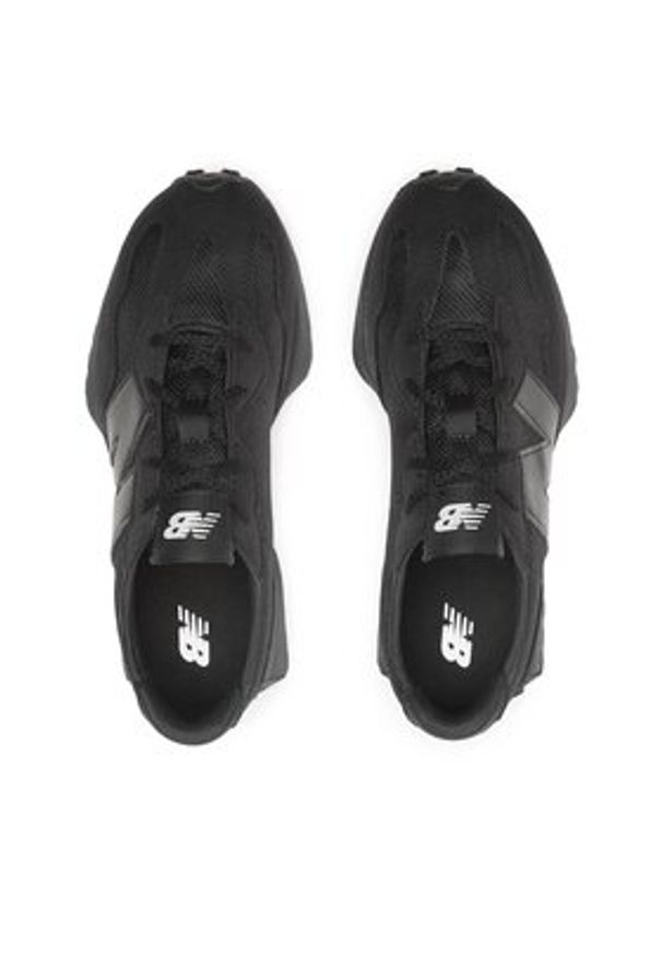 New Balance Sneakersy GS327CTB Czarny. Kolor: czarny. Materiał: materiał