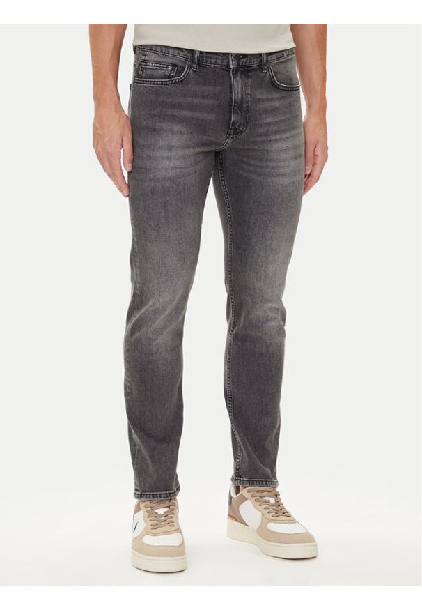 BOSS Jeansy Delaware Bo 50544635 Szary Slim Fit. Kolor: szary