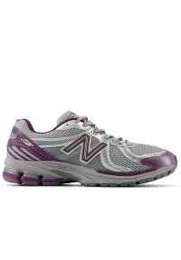 Buty New Balance ML860PP2 - szare. Okazja: na co dzień. Kolor: szary. Materiał: guma, syntetyk, materiał. Szerokość cholewki: normalna. Sport: turystyka piesza