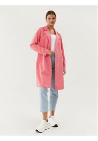 Vero Moda Trencz Billie Daisy 10281638 Różowy Regular Fit. Kolor: różowy. Materiał: syntetyk #6