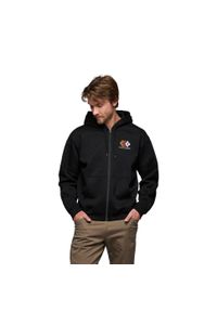 Bluza z kapturem z pełnym zamkiem błyskawicznym Black Diamond Faded. Typ kołnierza: kaptur. Kolor: czarny. Sport: wspinaczka