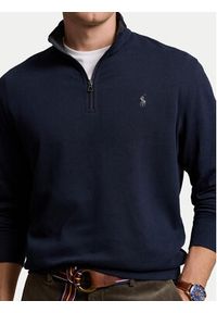 Polo Ralph Lauren Bluza 710812963003 Granatowy Regular Fit. Typ kołnierza: polo. Kolor: niebieski. Materiał: bawełna #3