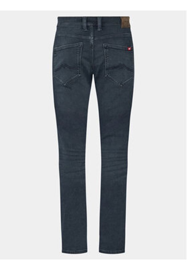 Mustang Jeansy Oregon 1013711 Granatowy Slim Fit. Kolor: niebieski