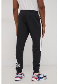 Adidas - adidas Spodnie HE4364 męskie kolor czarny z nadrukiem. Kolor: czarny. Materiał: materiał. Wzór: nadruk #4
