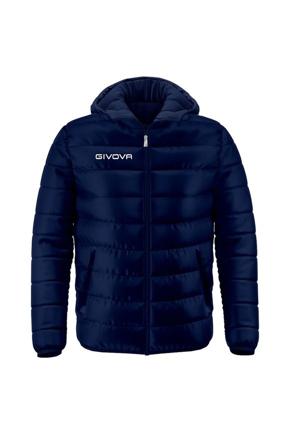 Givova - Damska Kurtka Puchowa Olanda. Kolor: niebieski. Materiał: puch