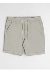 Sinsay - Szorty jeansowe jogger - kremowy. Kolor: kremowy. Materiał: jeans #1