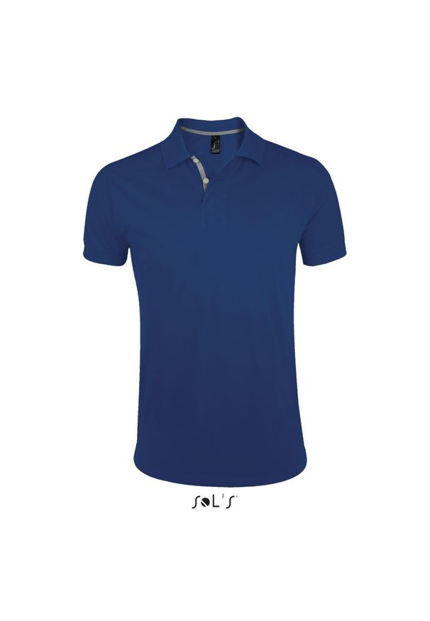 SOL'S - Polo Sol's Portland. Typ kołnierza: polo. Kolor: niebieski. Styl: młodzieżowy