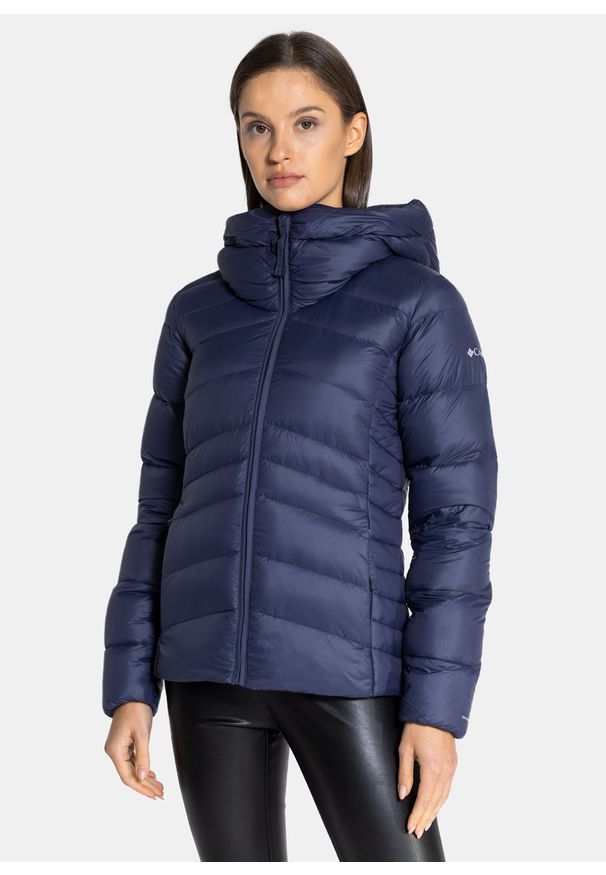 columbia - Kurtka puchowa damska Columbia Autumn Park Down Hooded Jacket (1909232-466). Kolor: niebieski. Materiał: puch