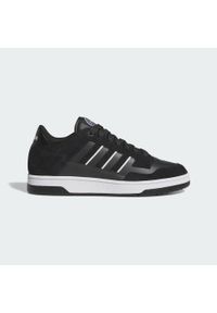 Adidas - Buty Rapid Court Low. Wysokość cholewki: przed kostkę. Kolor: czarny, szary, biały, wielokolorowy. Sport: turystyka piesza
