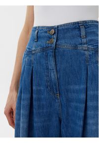 TwinSet - TWINSET Jeansy 251TP2611 Niebieski Wide Leg. Kolor: niebieski #5