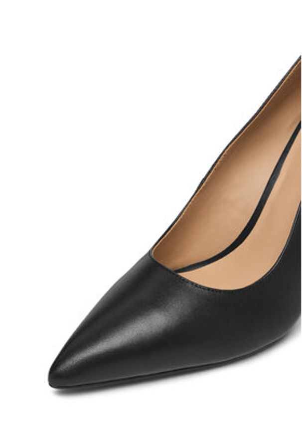 Lauren Ralph Lauren - LAUREN RALPH LAUREN Szpilki Lindella 802P09032001 Czarny. Kolor: czarny. Materiał: skóra. Obcas: na szpilce