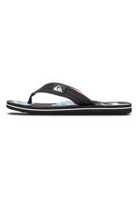Japonki plażowe męskie Quiksilver MOLOKAI LAYBACK. Okazja: na plażę. Kolor: brązowy, zielony, wielokolorowy. Sezon: lato
