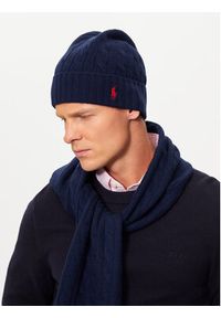 Polo Ralph Lauren Czapka 449959346002 Granatowy. Kolor: niebieski. Materiał: wełna #6