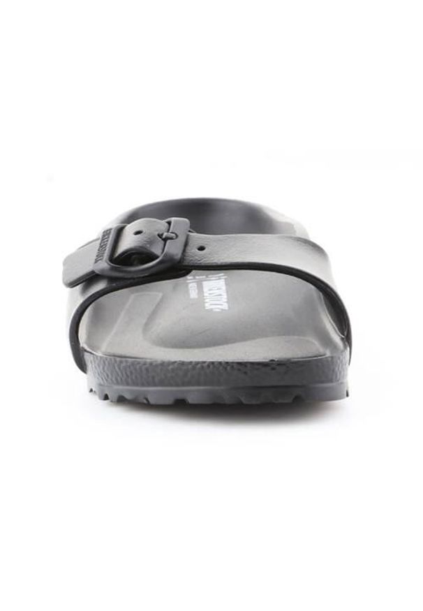 Klapki damskie Birkenstock Eva Madrid Black Eva. Kolor: czarny. Materiał: syntetyk, materiał