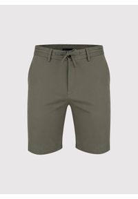 Pako Lorente - PAKO LORENTE – Zielone gładkie szorty męskie. Okazja: na co dzień. Kolor: zielony. Długość: krótkie. Wzór: gładki. Sezon: lato. Styl: casual #5