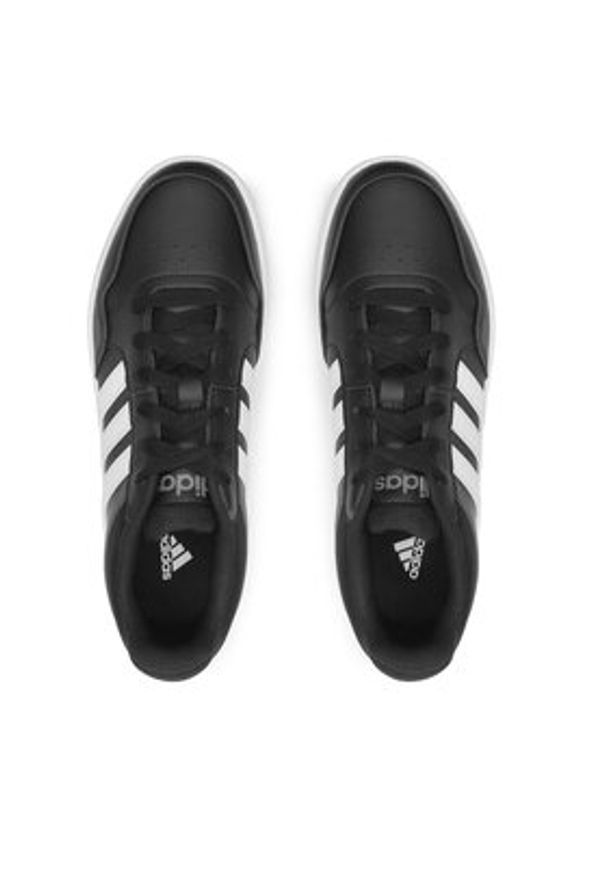 Adidas - adidas Sneakersy Hoops 3.0 Low Classic Vintage GY5432 Czarny. Kolor: czarny. Materiał: materiał
